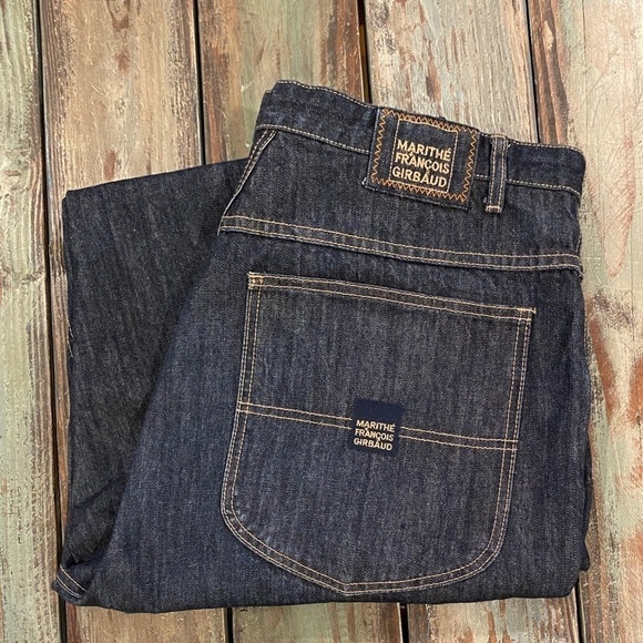 Marithe Francois Girbaud Tag Size 40 (Actual 41x27.5) Jeans Mens Logo Straight - Picture 15 of 15